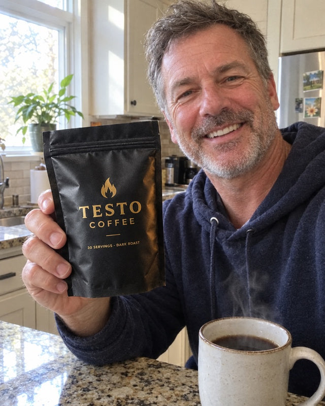 Dave K., 49 (Plant Worker - Pittsburgh, PA) with Testo Coffee