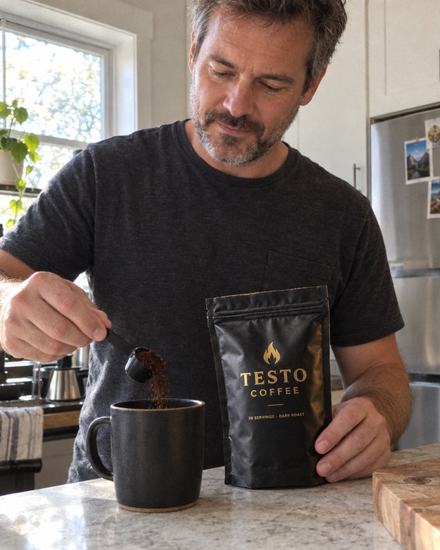 Dan M., 51, Dallas, TX with Testo Coffee