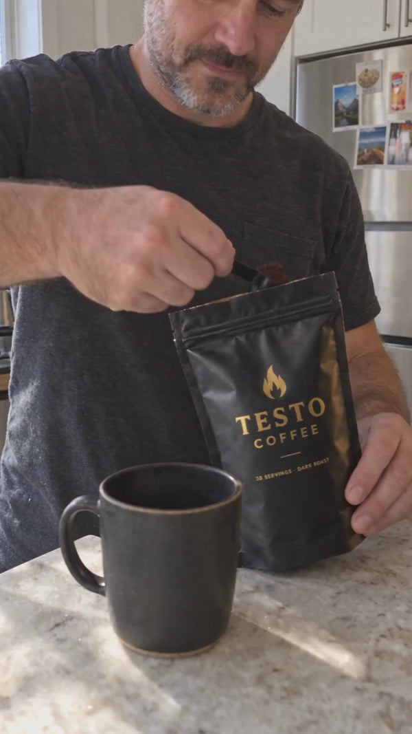 Customer making Testo Coffee