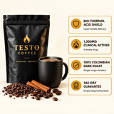 Testo Coffee pouch and mug